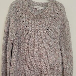 LOFT Women's Speckled Knit Sweater